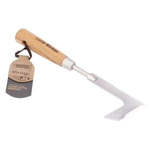 Draper Tools Heritage Stainless Steel Hand Patio Weeder With Ash Handle