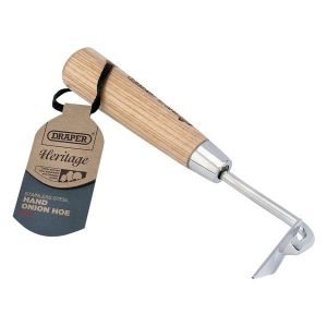 Draper Heritage Stainless Steel Onion Hoe with Ash Handle