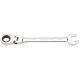 Draper Tools Metric Combination Spanner with Flexible Head and Double Ratcheting Features (17mm)