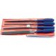 Draper Tools 100mm Warding File Set with Handles (4 Piece)