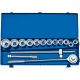 Draper Tools 3/4 Sq. Dr. Metric Socket Set in Metal Case (15 piece)