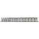 Draper Tools 3/8 Sq. Dr. Metric Socket Set on Metal Rail (15 Piece)