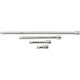 Draper Tools 1/2 Square Drive Satin Chrome Wobble Extension Bar Set (4 Piece)