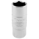 Draper Tools 1/2 Square Drive 14mm Thread 6 Point Spark Plug Socket (21mm Socket)