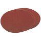 Draper Tools Five 200mm Assorted Hook and Eye Backed Aluminium Oxide