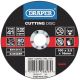 Draper Tools Flat Metal Cutting Discs (100 x 2.5 x 16mm)