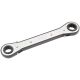 Draper Tools Ratcheting Ring Spannerr (15mm x 17mm)