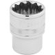 Draper Tools 1/2 Square Drive Hi-Torq® 12 Point Socket (22mm)