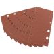 Draper Tools Ten 90 x 187mm 80 Grit Aluminium Oxide Sanding Sheets