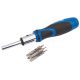 Draper Tools Ratchet Screwdriver and Bit Set (13 Piece)