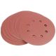 Draper Tools Ten 125mm 120 Grit Hook and Loop Sanding Discs