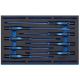 Draper Tools Extra Long Precision Screwdriver Set in 1/4 Drawer EVA Insert Tray (8 Piece)