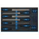 Draper Tools Hand File Set in 3/4 Drawer EVA Insert Tray (13 Piece)