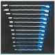 Draper Tools Combination Spanner Set in 1/2 Drawer EVA Insert Tray (12 Piece)