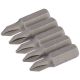 Draper Tools No.1 1/4 Hex. Cross Slot Insert Bit 25mm Long x 5