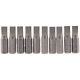 Draper Tools 5.5mm 1/4 Hex. Plain Slot Insert Bit 25mm Long x 10