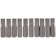 Draper Tools 6mm 1/4 Hex. Plain Slot Insert Bit 25mm Long x 10