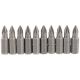 Draper Tools No.1 1/4 Hex. PZ Type Insert Bit 25mm Long x 10