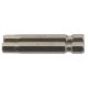 Draper Tools 6mm 1/4 Hex. Hexagonal Insert Bit 50mm Long x 2