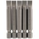 Draper Tools 6.5mm 1/4 Hex. Plain Slot Insert Bit 50mm Long x 5