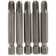 Draper Tools No.3 1/4 Hex. PZ Type Insert Bit 50mm Long x 5