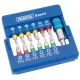 Draper Tools Coloured Screwdriver Bit Set With Magnetic Holder (13 piece)