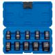 Draper Tools 1/2 Sq. Dr. Metric Impact Socket Set (10 Piece)