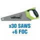Draper Tools First Fix Draper Venom® Double Ground 350mm Tool Box Saws (added value pack 30 saws + 6 foc)