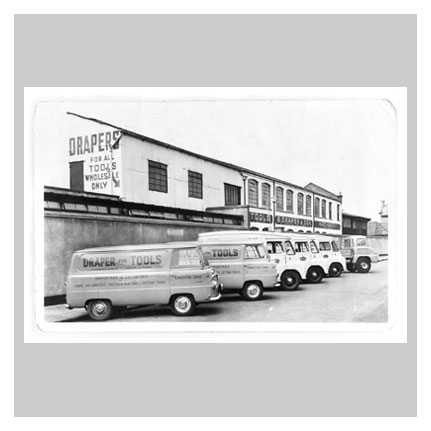 draper tools deliveries 1960's style